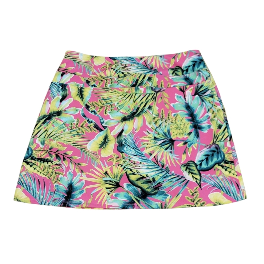 Tommy Bahama Golf Skort‎ Pink and Green Floral Print Size S - Picture 8 of 8